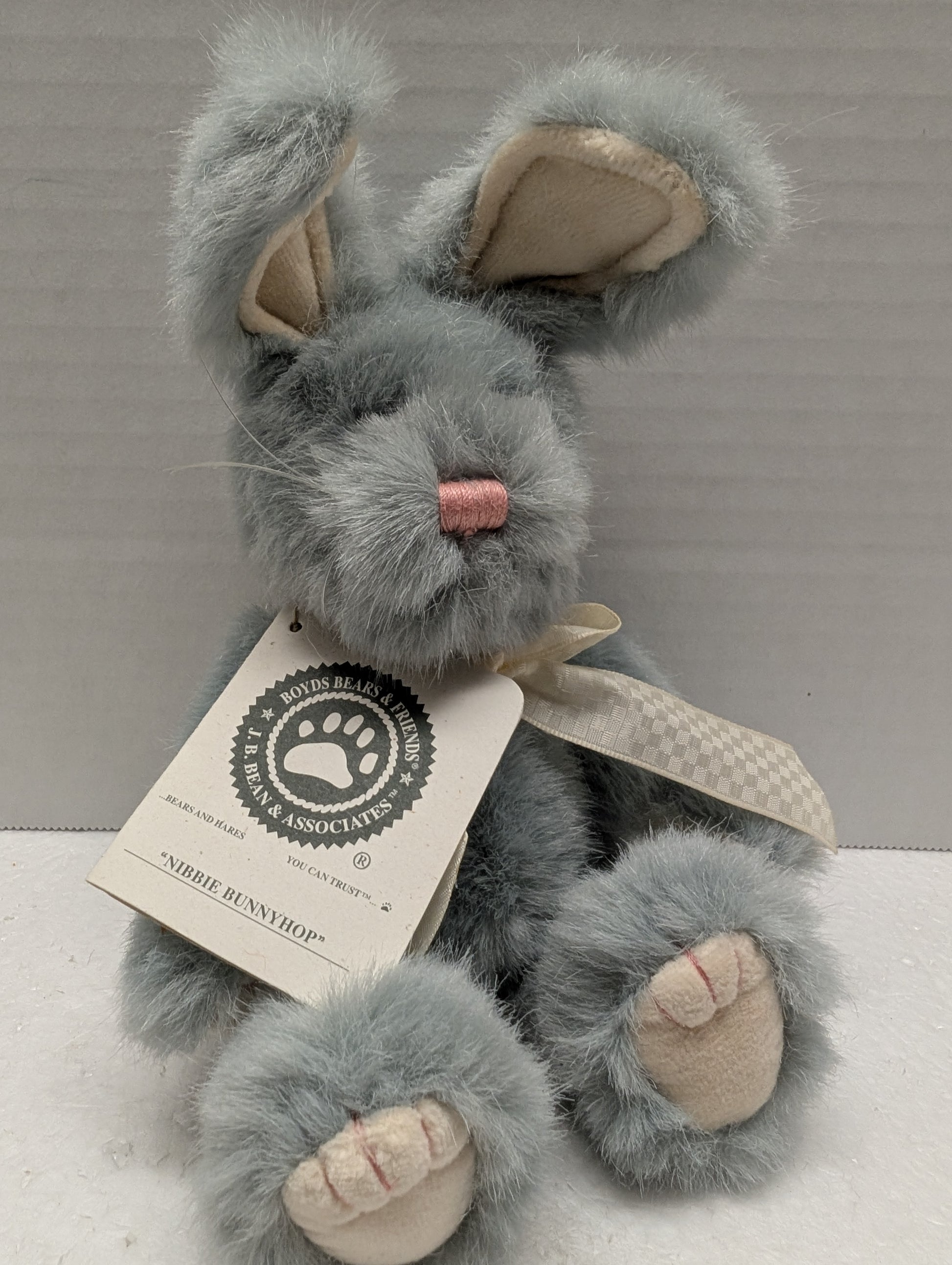 Boyds Plush Hare Nibbie Bunnyhop #522700-06 image 4