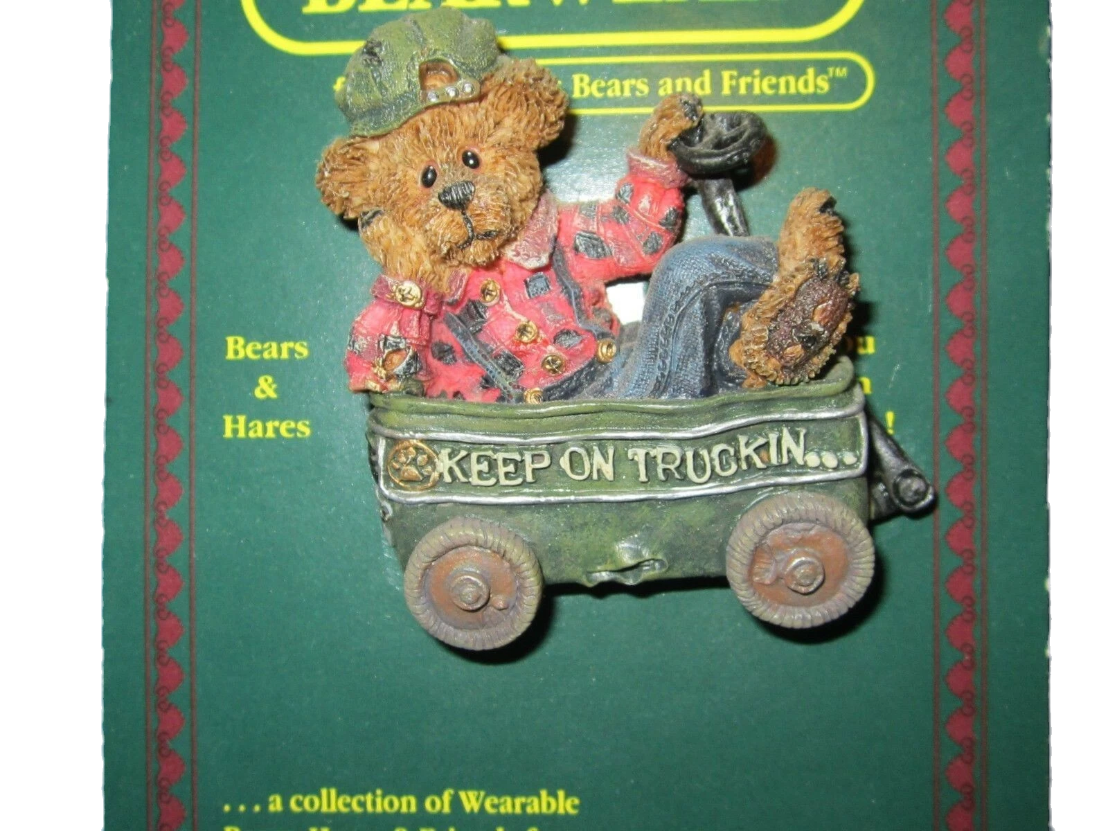 Boyds Pin Bearwear Huck Keep on Truckin 26138 image 2