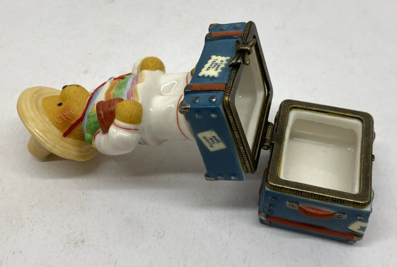 Cherished Teddies Mexico Porcelain Hinged covered box�441120 image 2