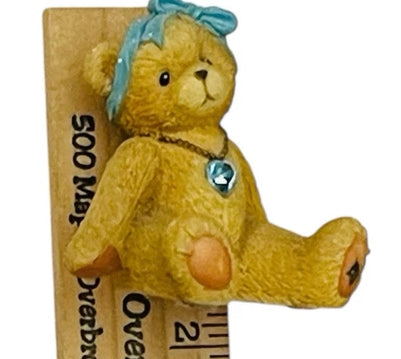 Cherished Teddies Little Sparkles March Birthstone Bear 239763 image 3
