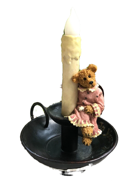 Boyds Bear Resin Susan Angelhope Candle Stick 27626 image 0