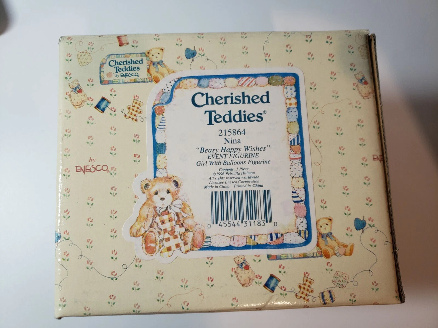 Cherished Teddies Nina Beary Happy Wishes 215864 image 2