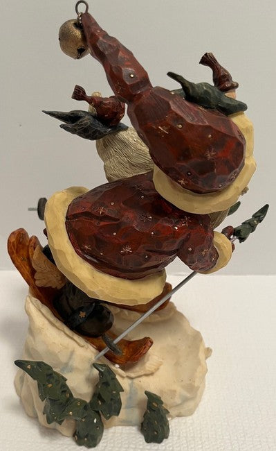 Boyds Carvers Choice Santa in the Nick of Time 370100 image 1