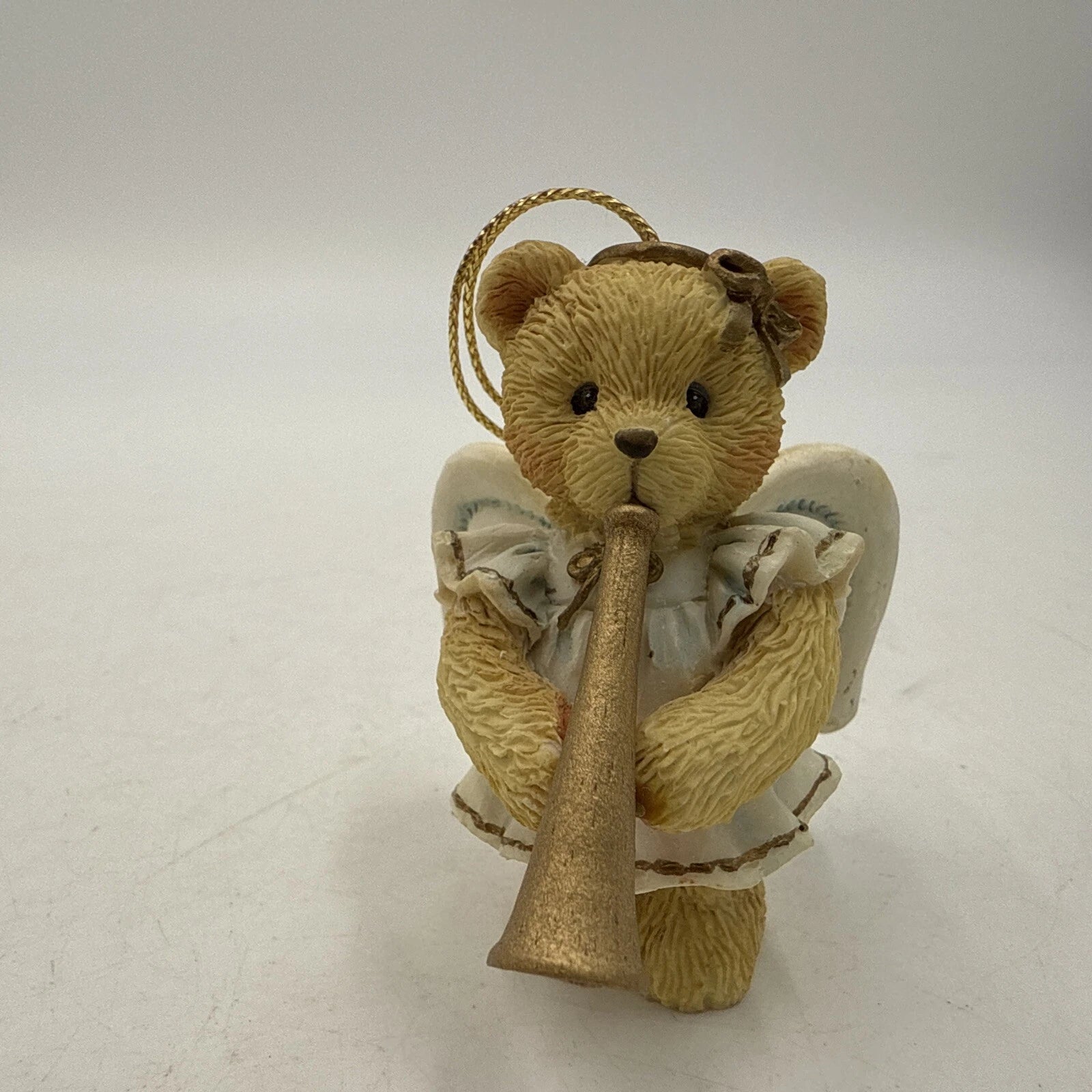 Cherished Teddies Angel With Trumpet image 2