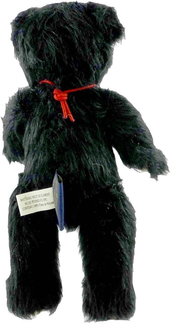 Boyds Bear Plush Edgar B.Bear  10 " Blk, tan/ Heart  510703 image 1