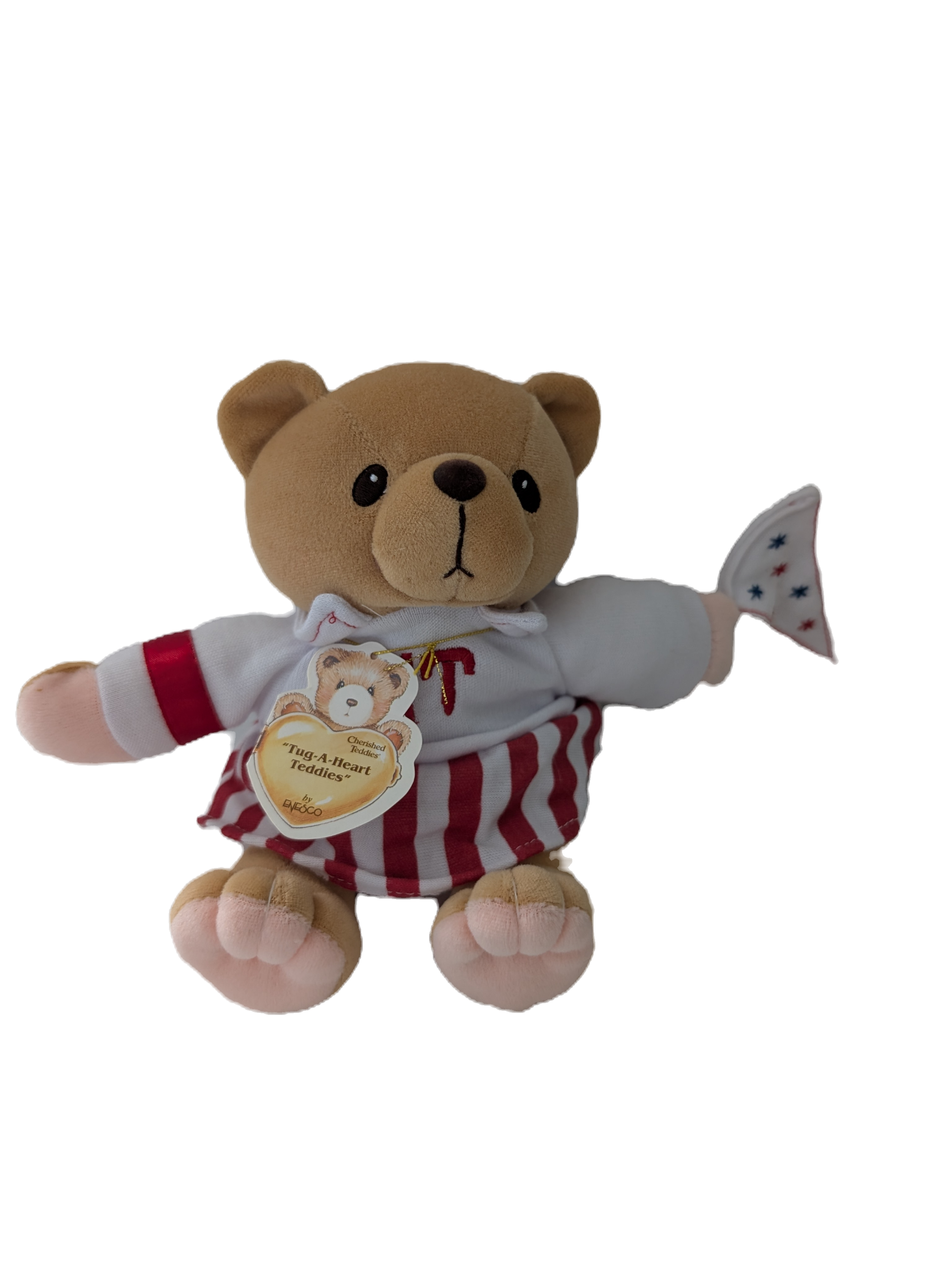 Cherished Teddies Bear Sports Plush Cheerleader 790281 image 0