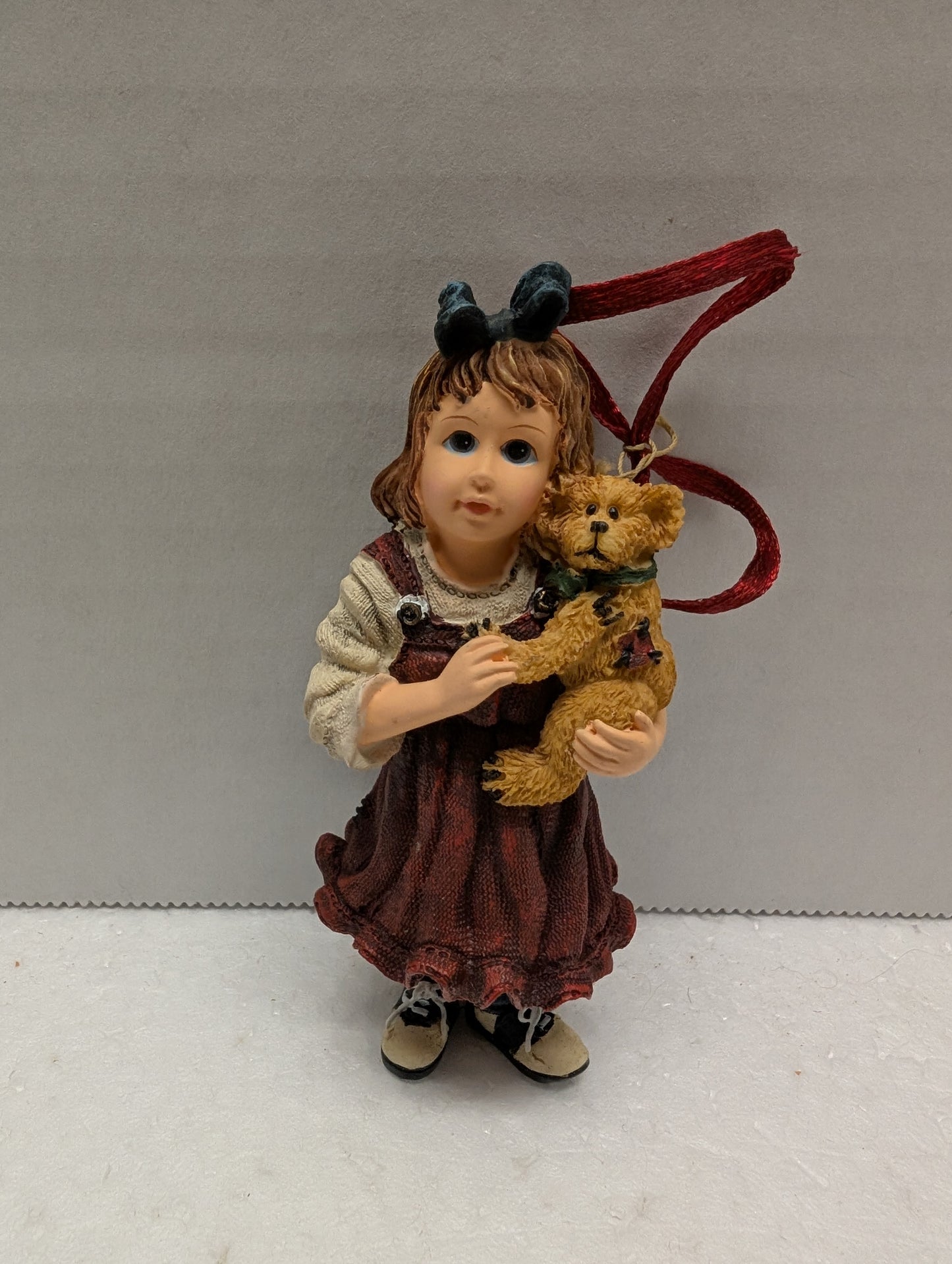 Boyds Dollstone Ornament Samantha with Conner #25861 image 0