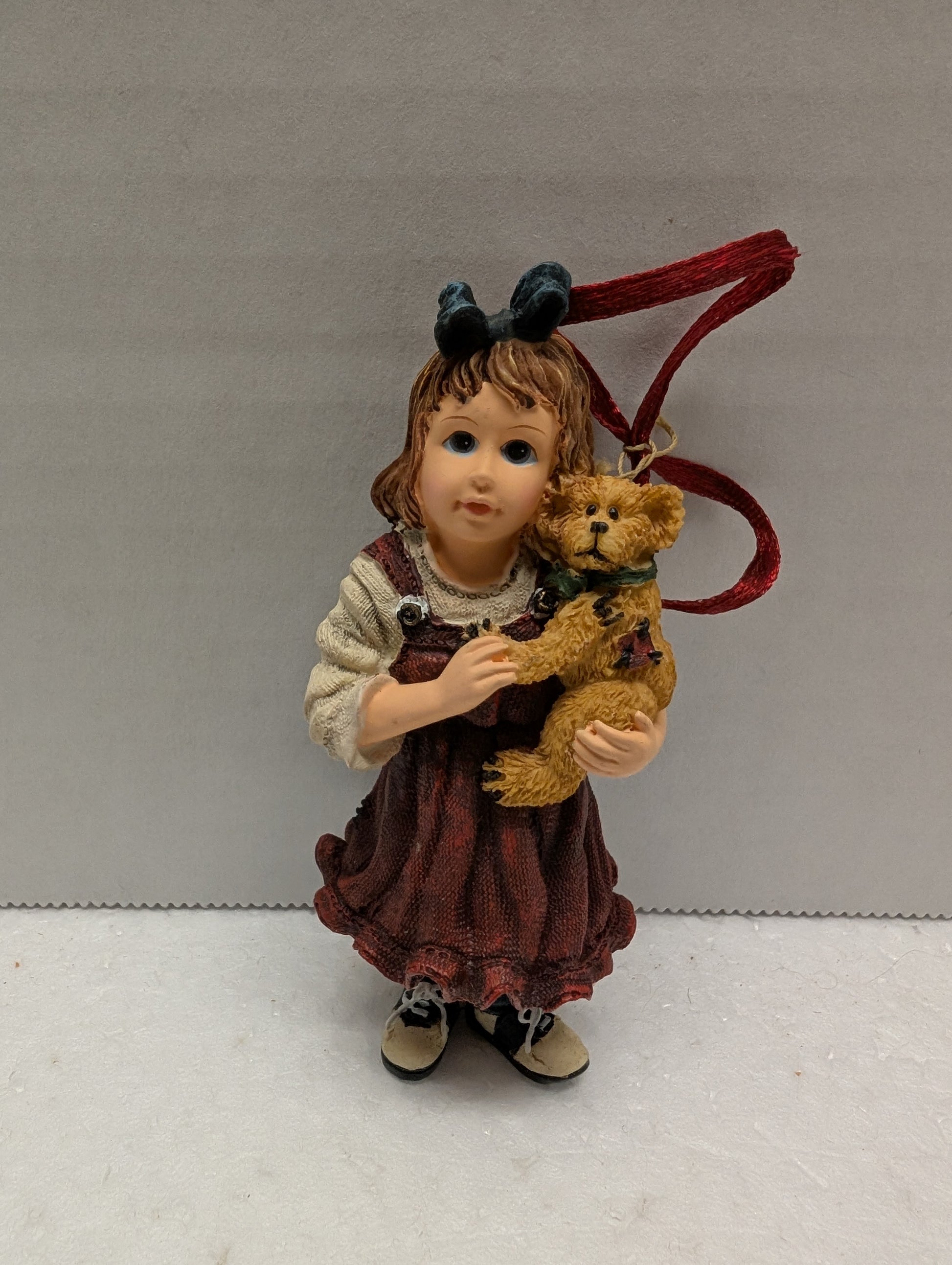 Boyds Dollstone Ornament Samantha with Conner #25861 image 0