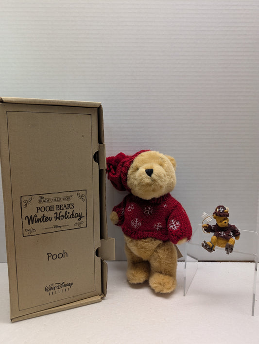 Boyds Pooh Bear's Winter Holiday Pooh 95970DS image 0