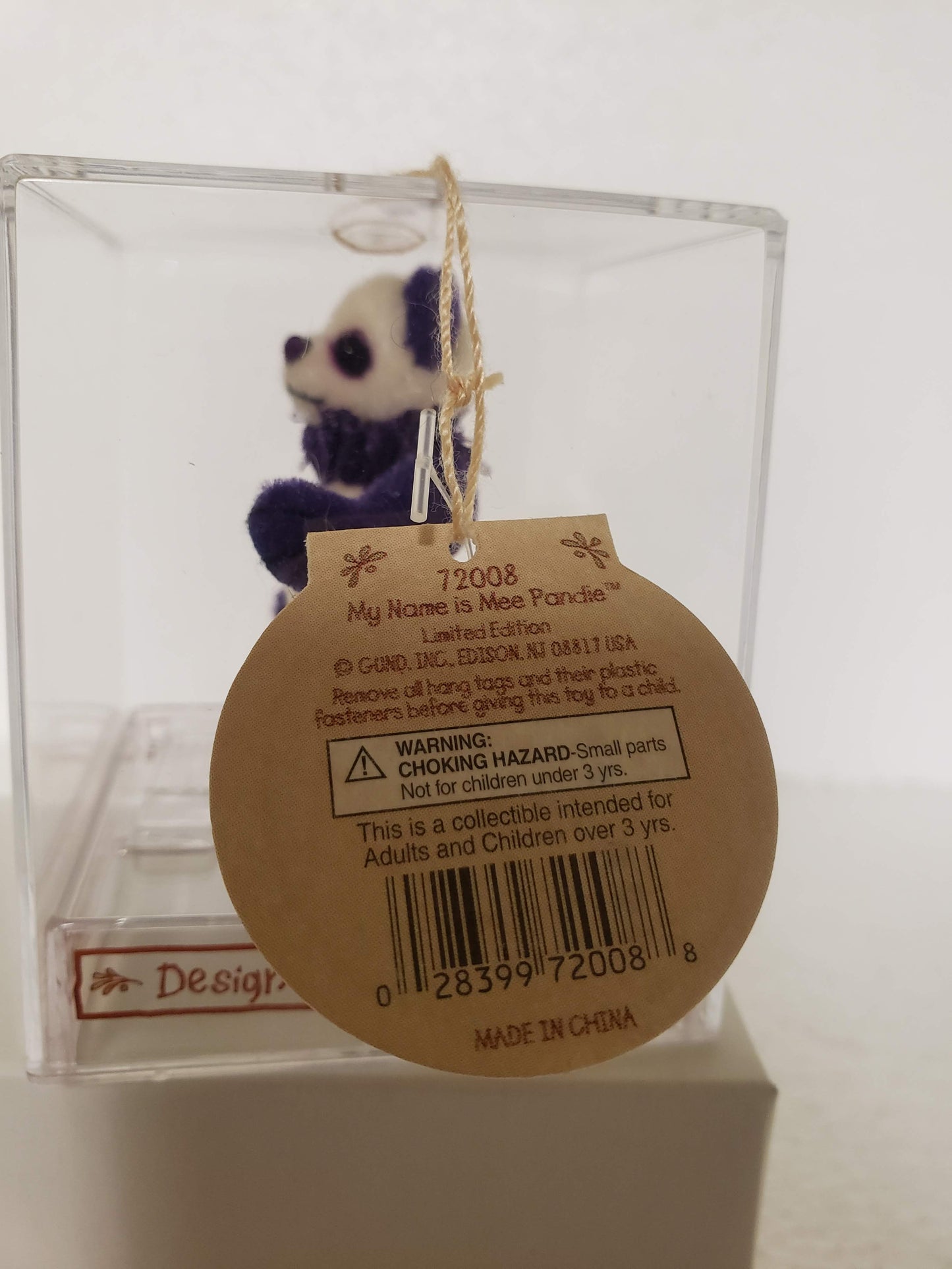 Gund Barton's Creek Artist Designed Mini Bear Mee Pandie #72008 image 7