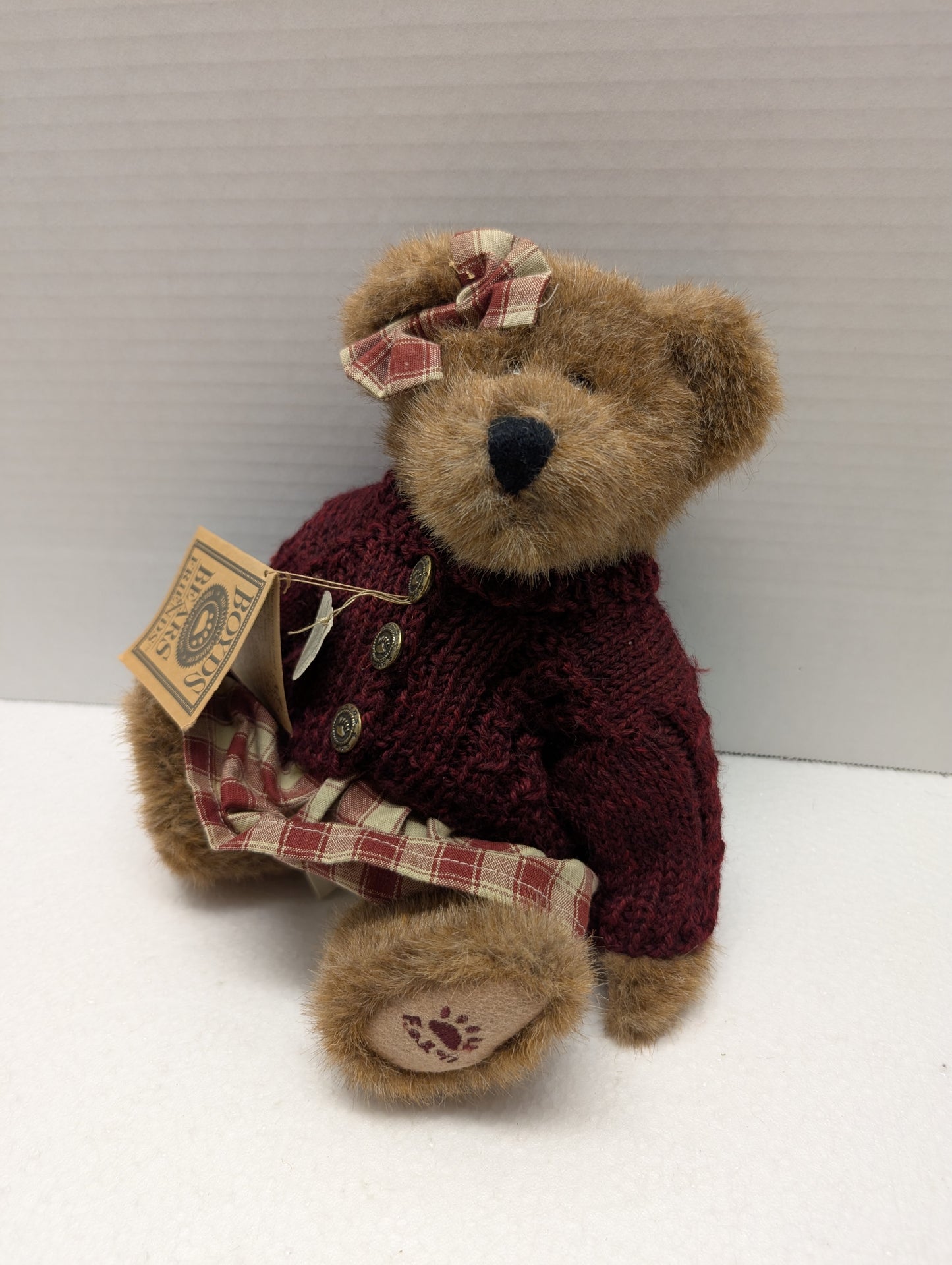 Boyds Bear Plush Velma Q Berriweather  1996-51 image 0
