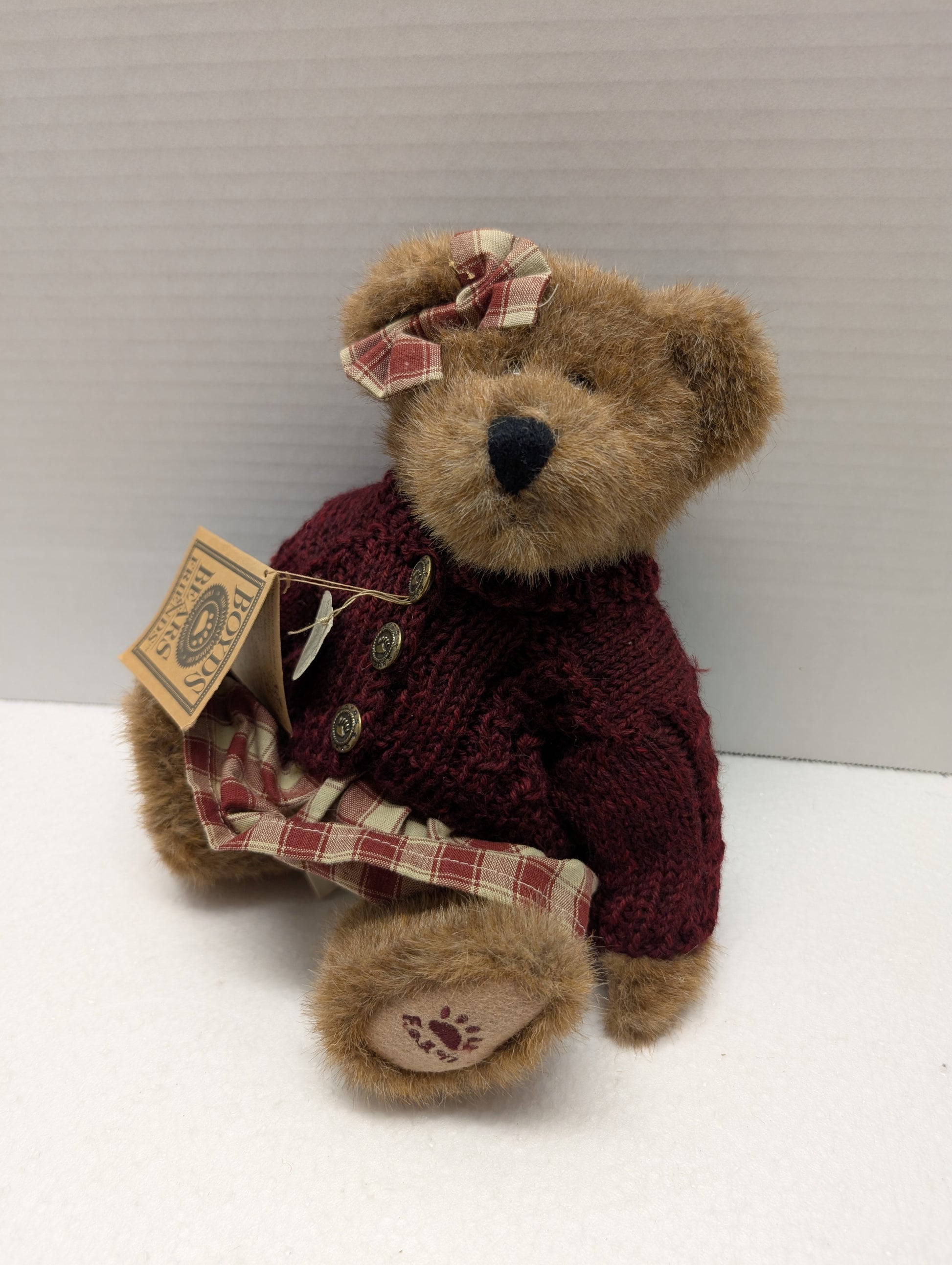 Boyds Bear Plush Velma Q Berriweather  1996-51 image 0