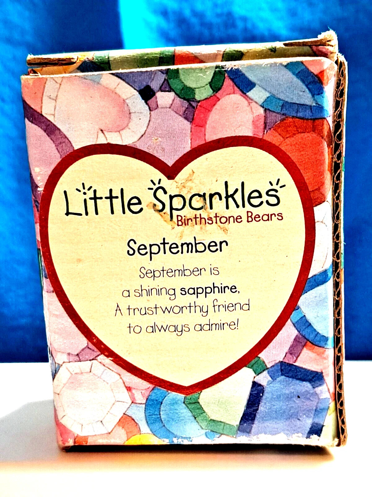 Cherished Teddies Little Sparkles September Birthstone Bear image 2