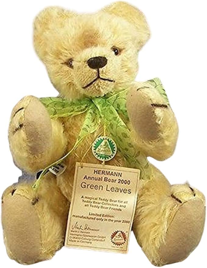 Hermann Bear 2000 Green Leaves 15951-1 Magical bear for all Collectors image 0