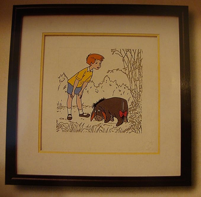 Disney Treasures Serigraph Eeyore Finds His Tail 41761 image 0