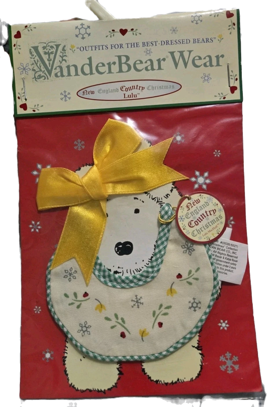 North American Lulu MacFluff New England Country Christmas Outfit 5527 image 1