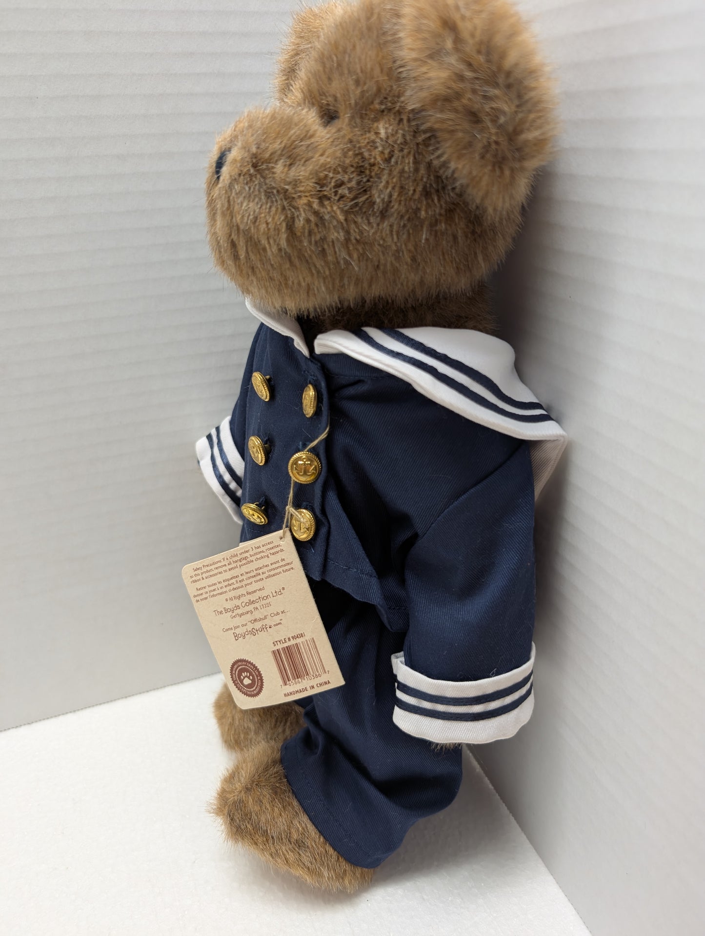 Boyds Bear Plush Andrew K Bridgeport  904381 image 3