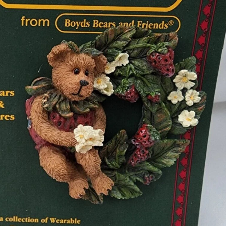 Boyds Pin Bearwear Jellie B Bearypickins L'il Patch of Sunshine 26151 image 0