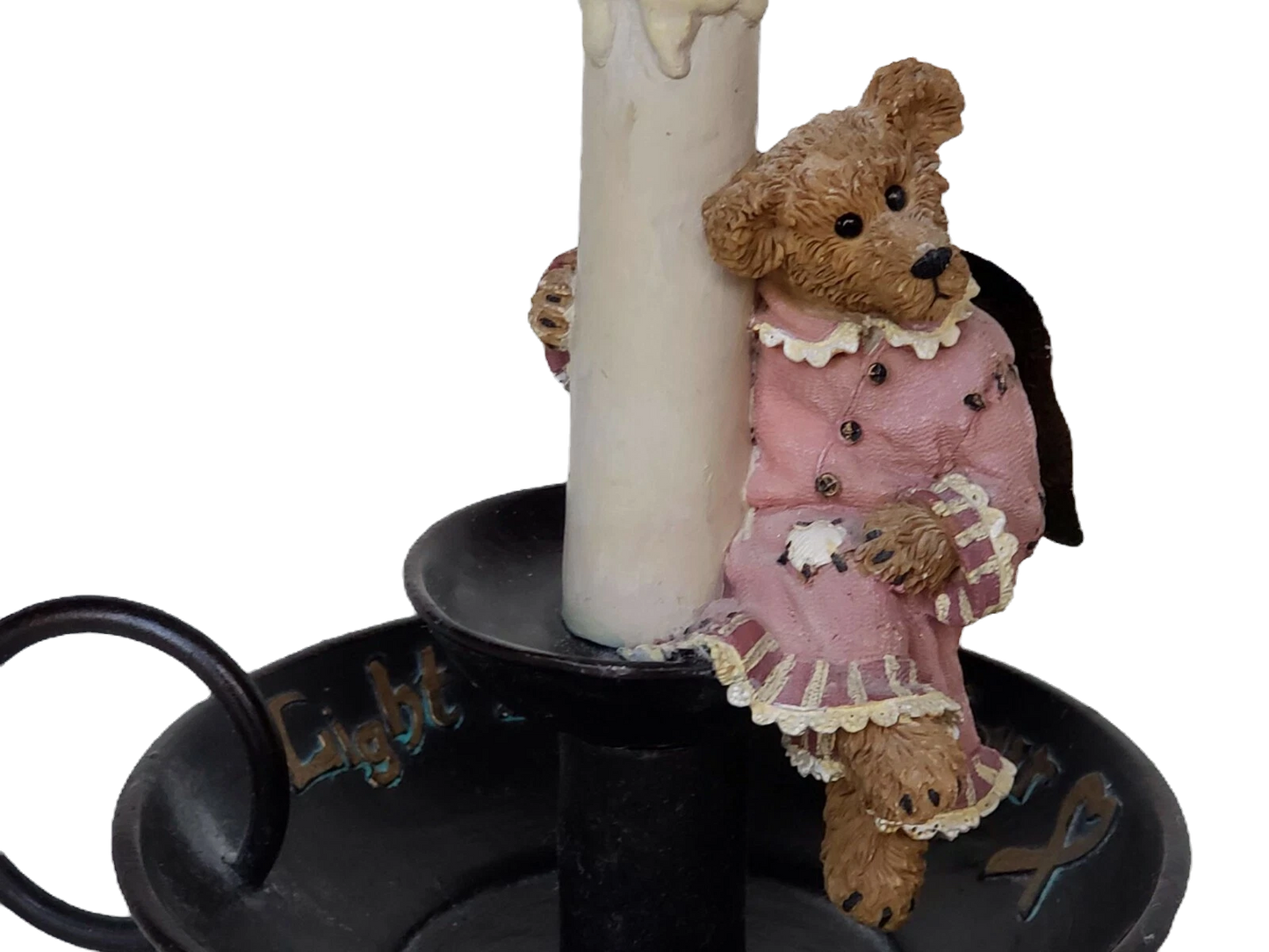 Boyds Bear Resin Susan Angelhope Candle Stick 27626 image 1