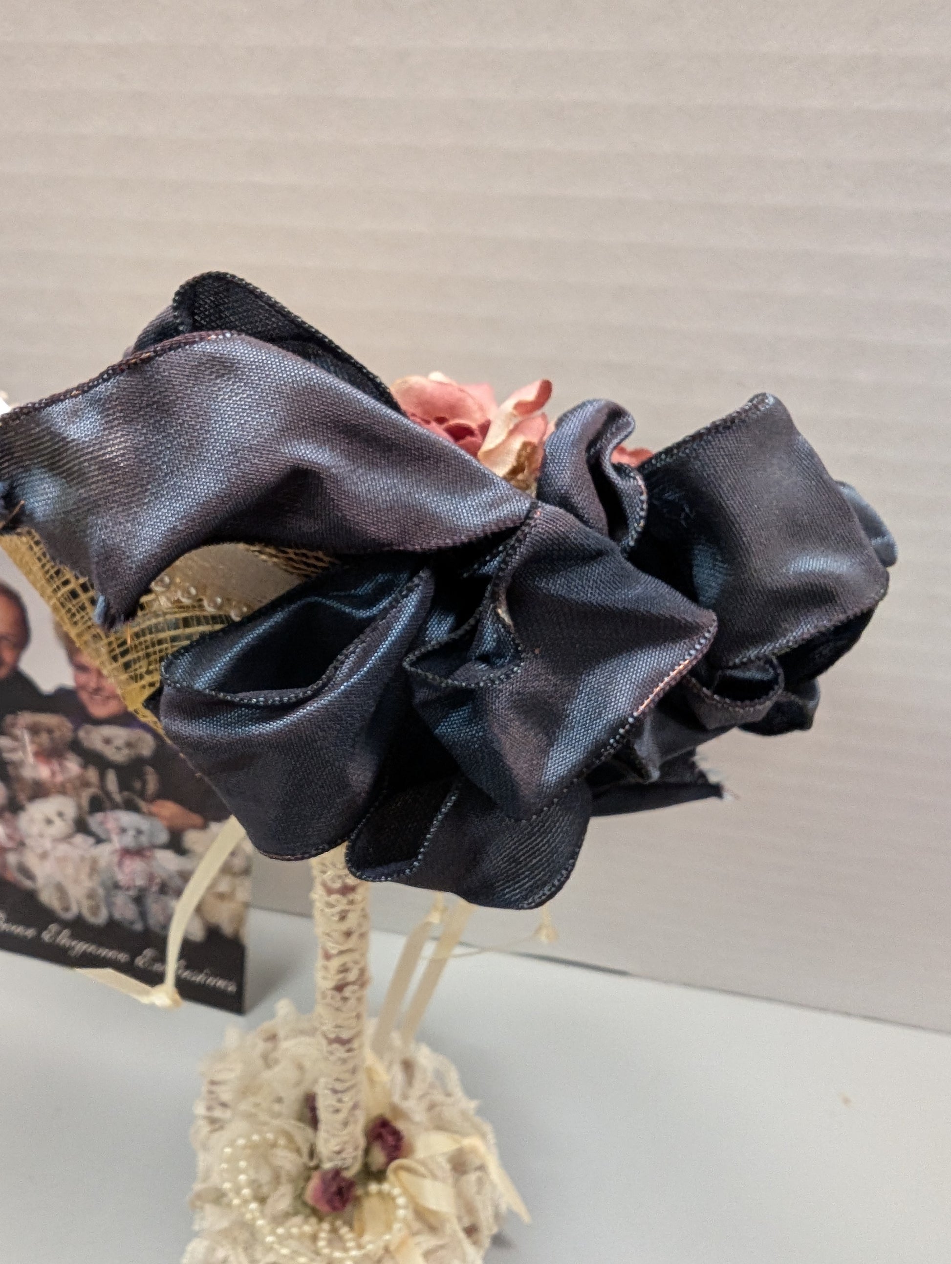 Artist Bear Elegance Original Designs Hat Stand and Hat 9.5 Inches image 9