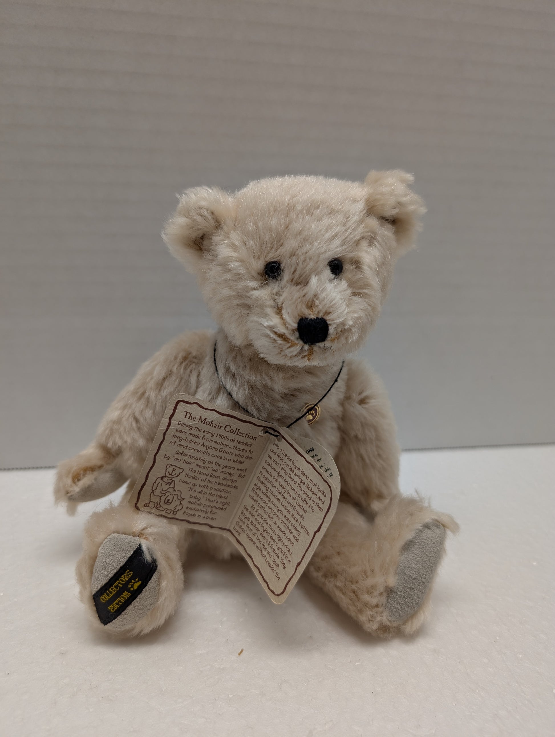 Boyds Mohair Teddy B. Bear 50000 8" Event Bear image 0