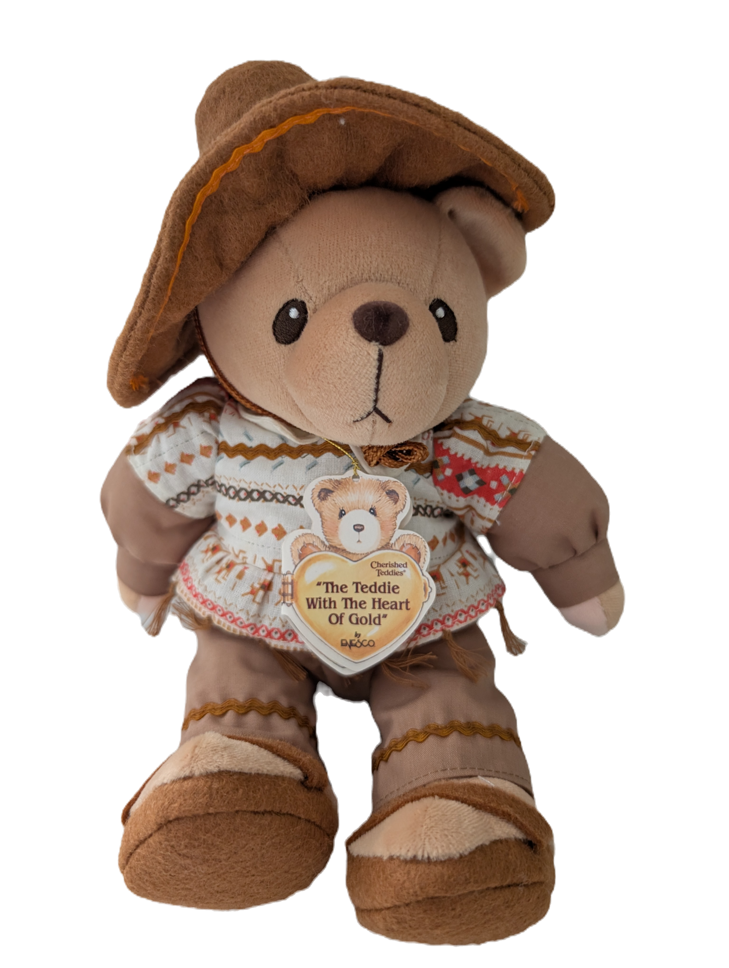 Cherished Teddies Bear Plush Mexico 708666 9" image 4