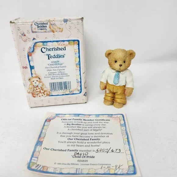 Cherished Teddies - Older Son "Child of Pride" #624829 image 6