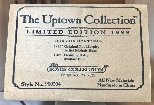 Boyds Mohair Meredith K Pattington with Benjamin 14" 900204 image 3
