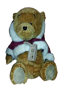 Boyds Disney Mohair Collection Disney Santa Pooh LE of 600  Mohair #94959DS image 0