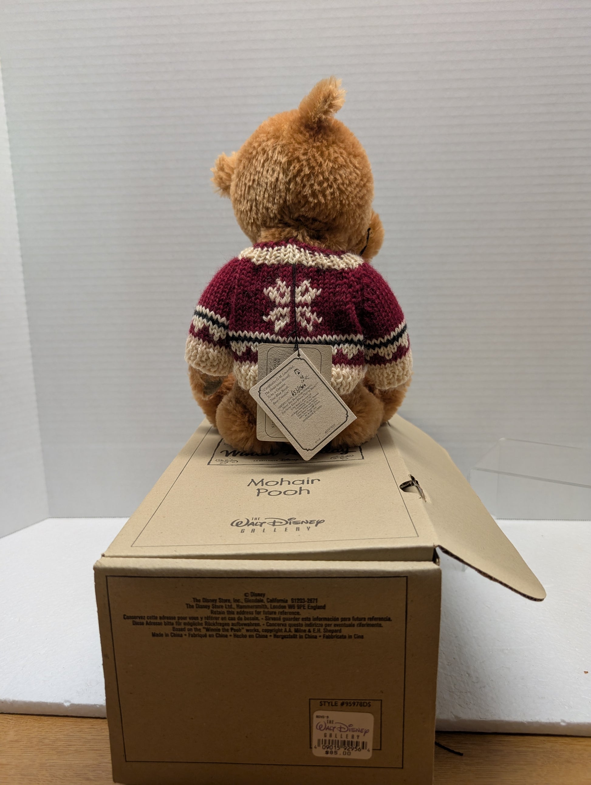 Boyds Mohair Pooh 12"� #95978DS image 4