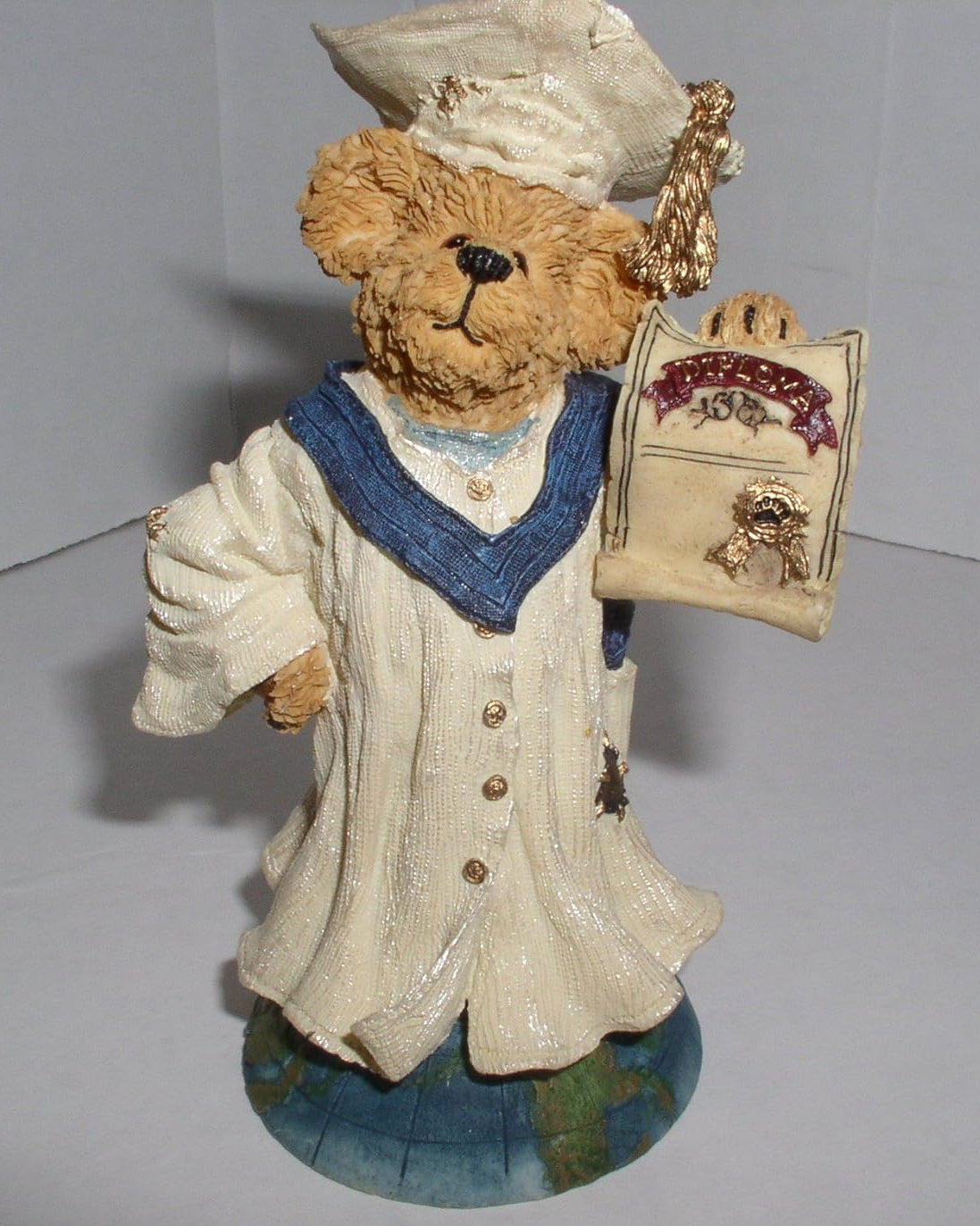 Boyds Bear Resin IMA SCHOLAR Graduate CELEBRATE   RETIRED 227783 image 5