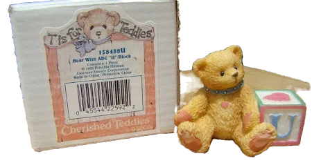 Cherished Teddies Letter Blocks U 158488U image 3