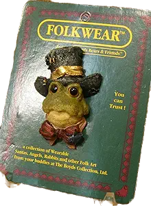 Boyds Pin Folkwear Fenton J Padworthy The Formal Frog 26412 image 2