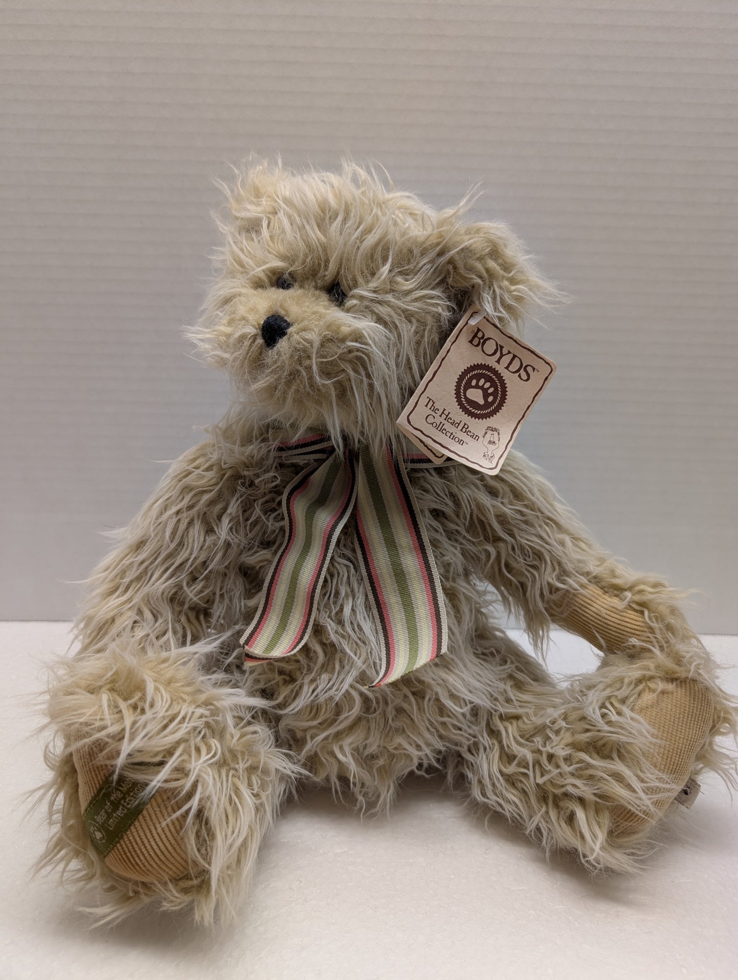 Boyds Bear Plush Brian Q. Fuzzworth  16" #919861 image 4