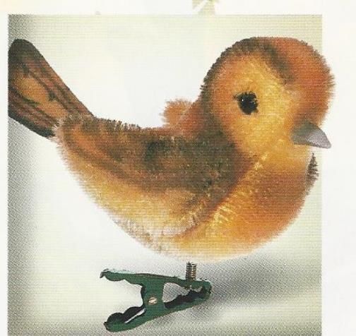 Steiff Yellow Hammer Bird Ornament 037689 image 0