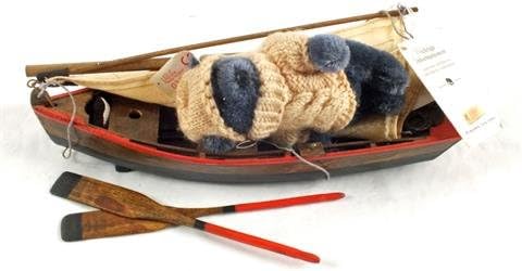 Steiff Boatswain Bear and Boat #665127 image 1