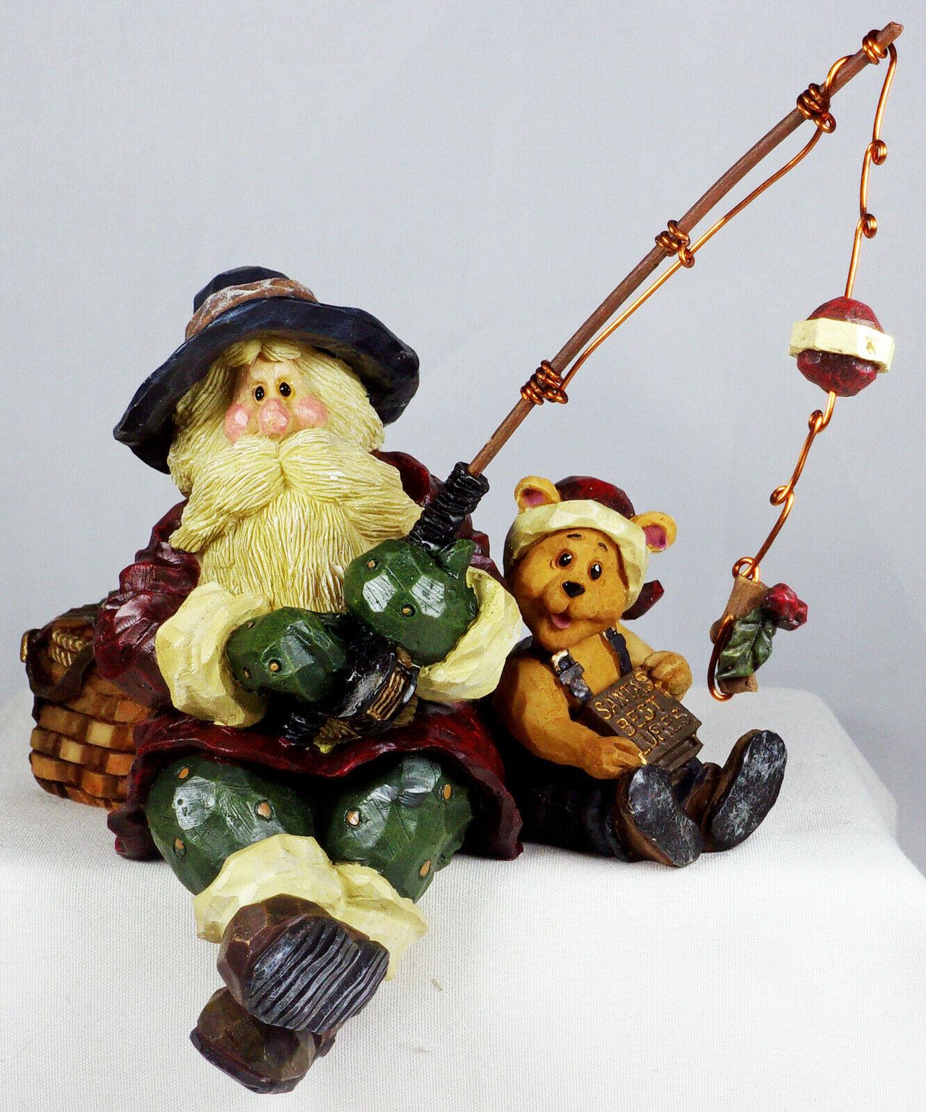 Boyds Carvers Choice Nick Tacklebox Jr. with Bob Frozen Minnows 370106 image 2
