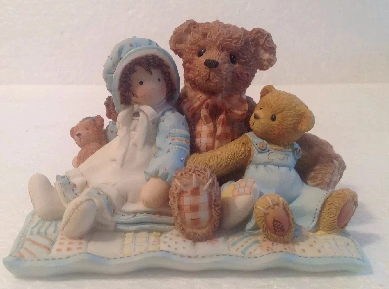 Cherished Teddies Elmer & Friends Friends Are The Thread Holds  Life Together image 5