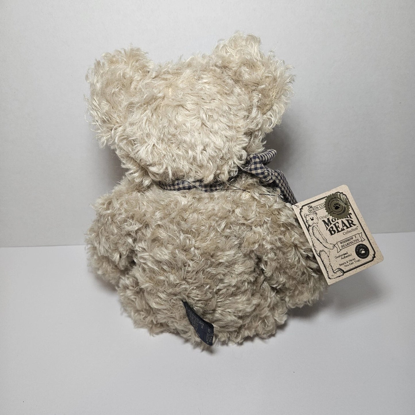 Boyds Mohair Woodrow T Bearington 12"  590041-03 image 2
