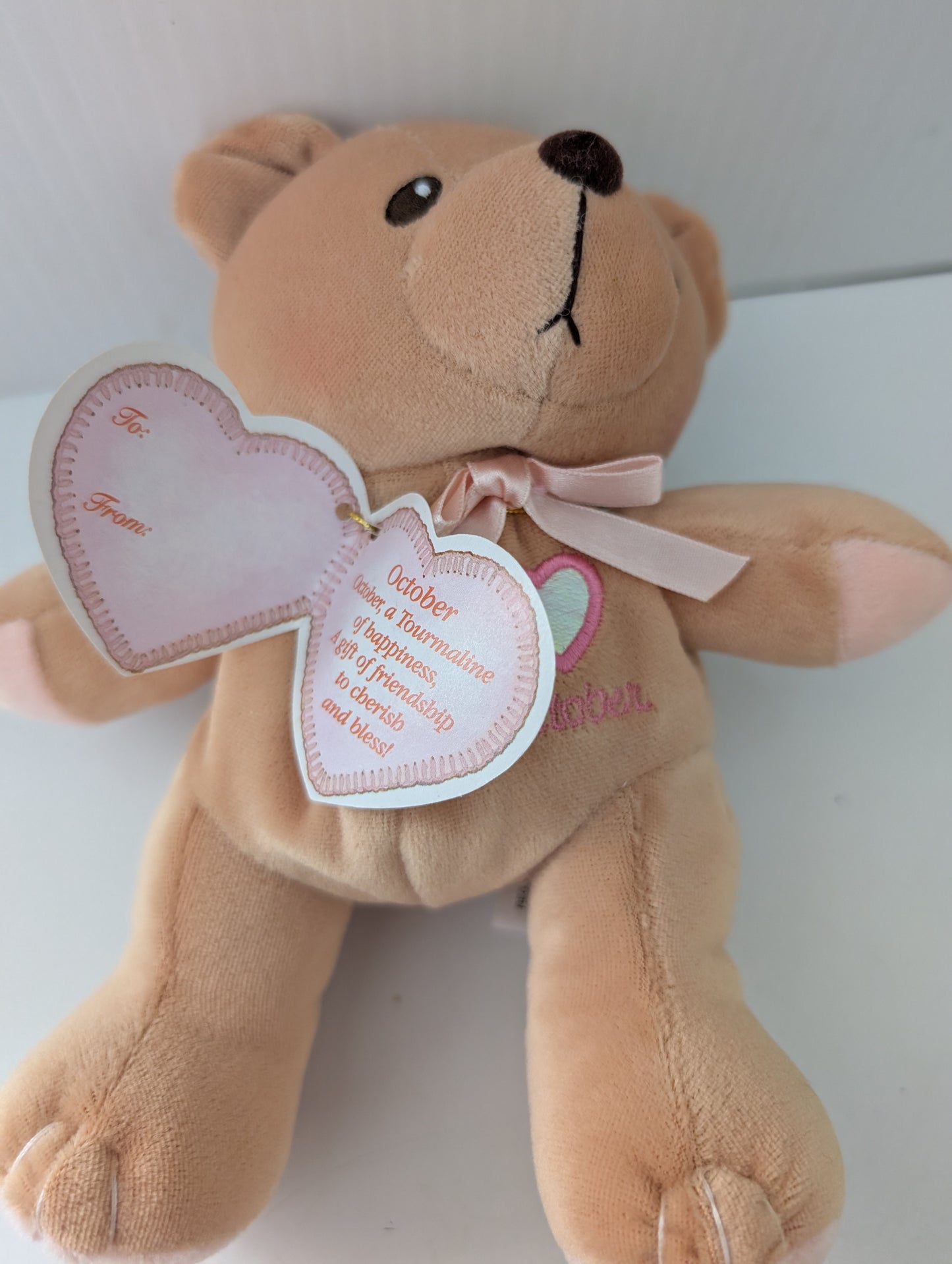 Cherished Teddies Bear of the Month October 556750 Rose image 2