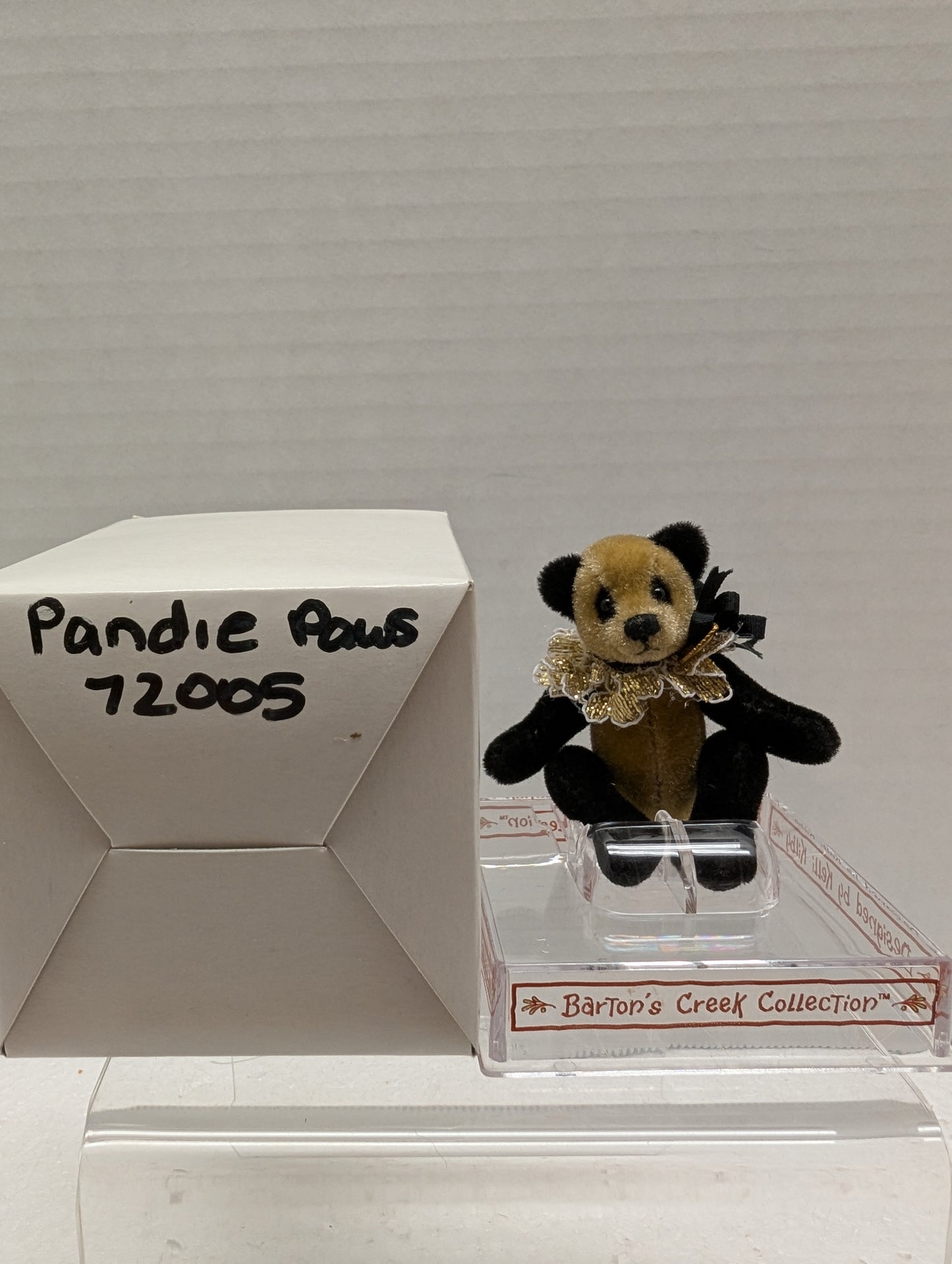 Gund Barton's Creek Artist Designed Mini Bear Pandie Paws #72005 image 1