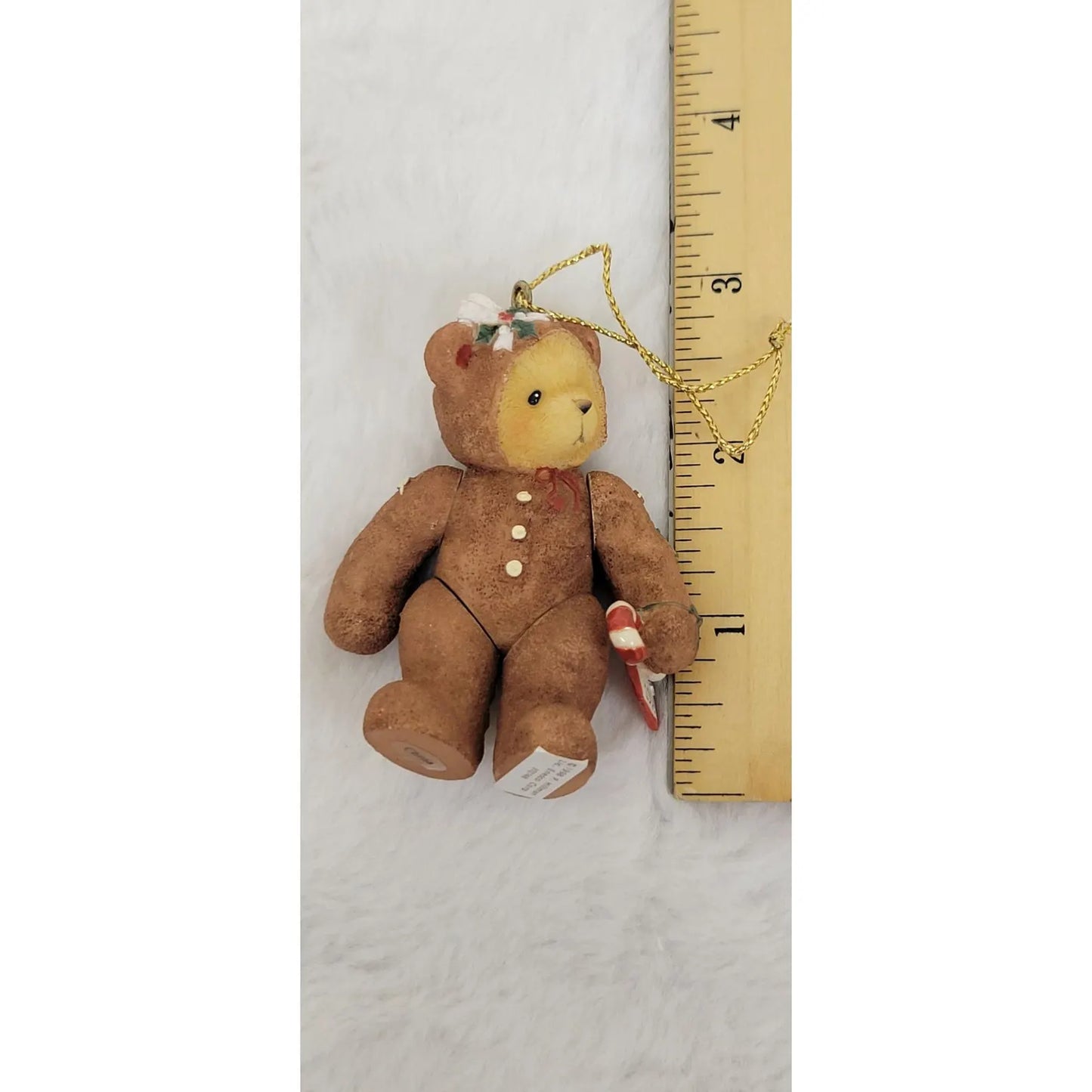 Cherished Teddies Gingerbread Bear Dated 1998 Hanging Ornament 352748 image 6