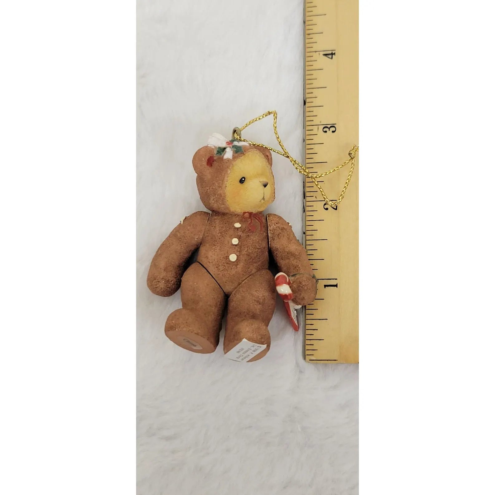 Cherished Teddies Gingerbread Bear Dated 1998 Hanging Ornament 352748 image 6