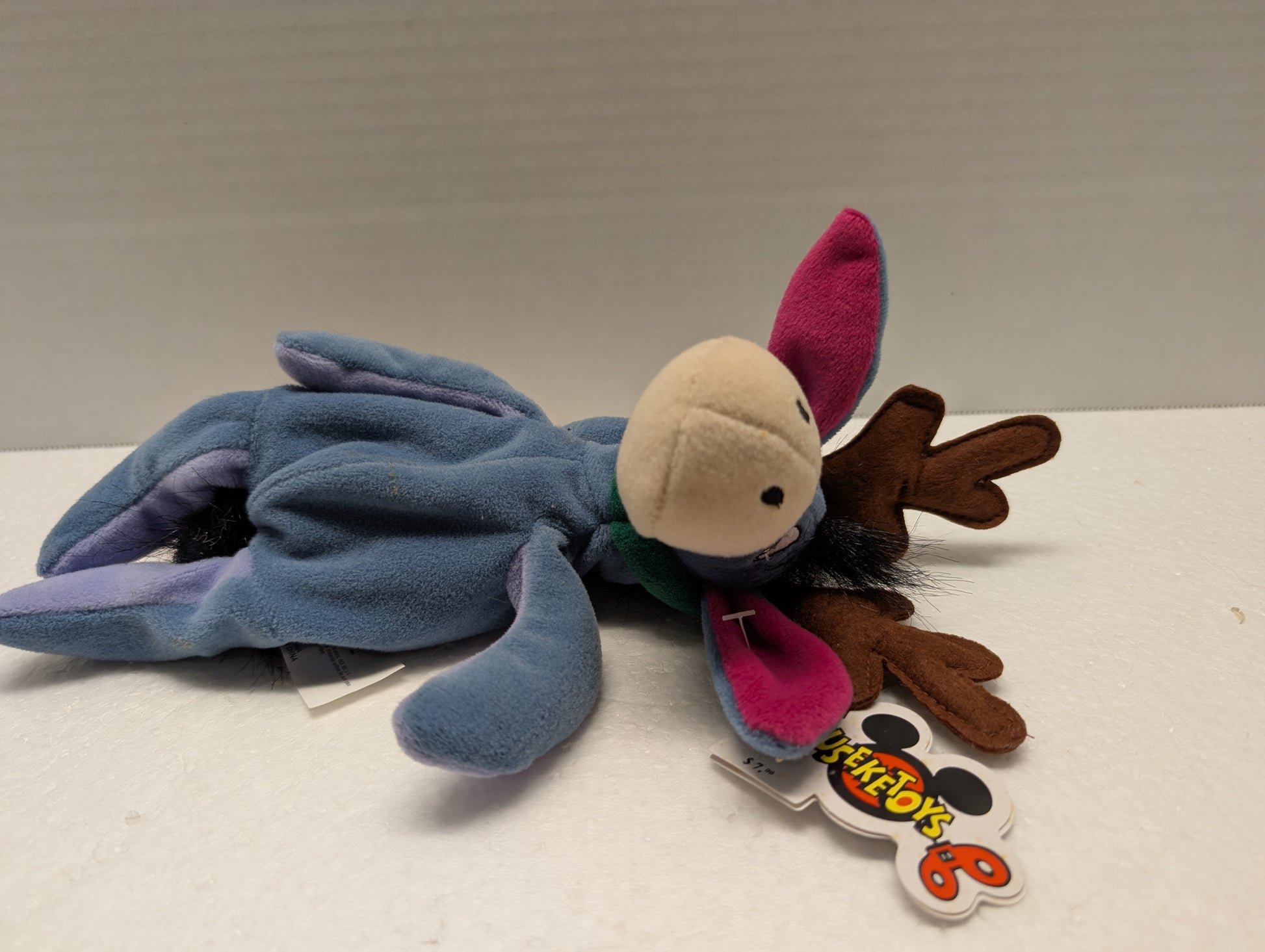 Disney Bean Bag X'mas Bean Bag Eeyore Reindeer image 3