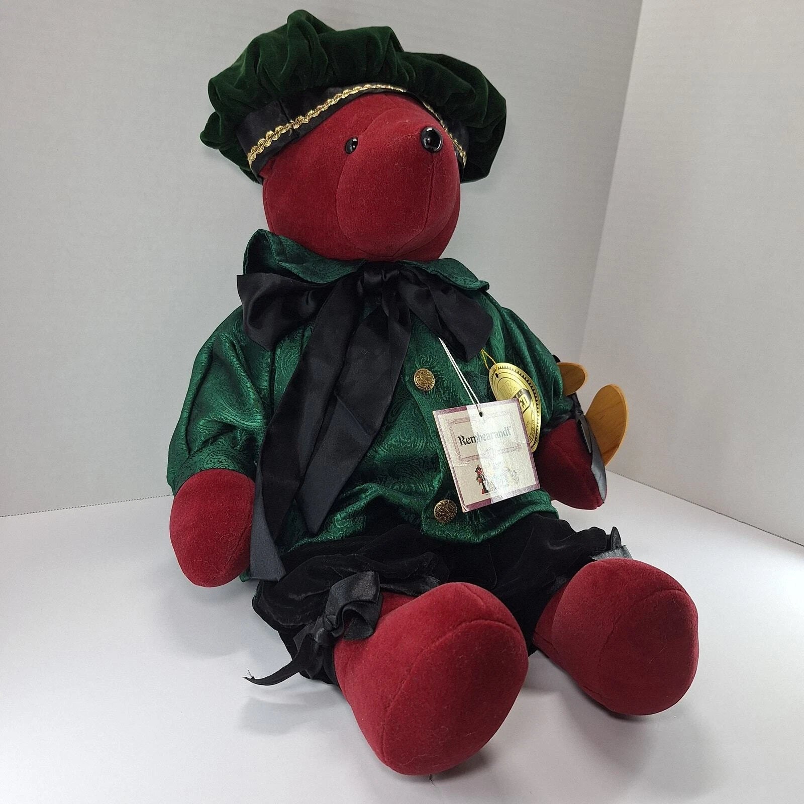 North American Bear VIB 20" Cloth Bear VIB REMBEARANDT Artist Bear  3040 image 3