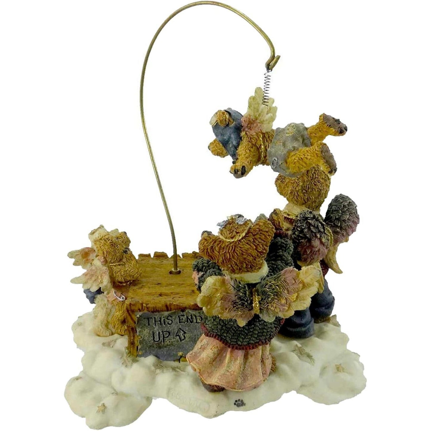 Boyds Bear Resin The Flying Lesson 227801 This end up image 1
