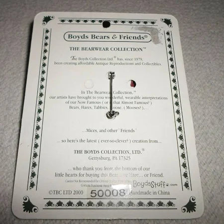 Boyds Pin Bearwear Jack B Twinkletune 50008 image 2
