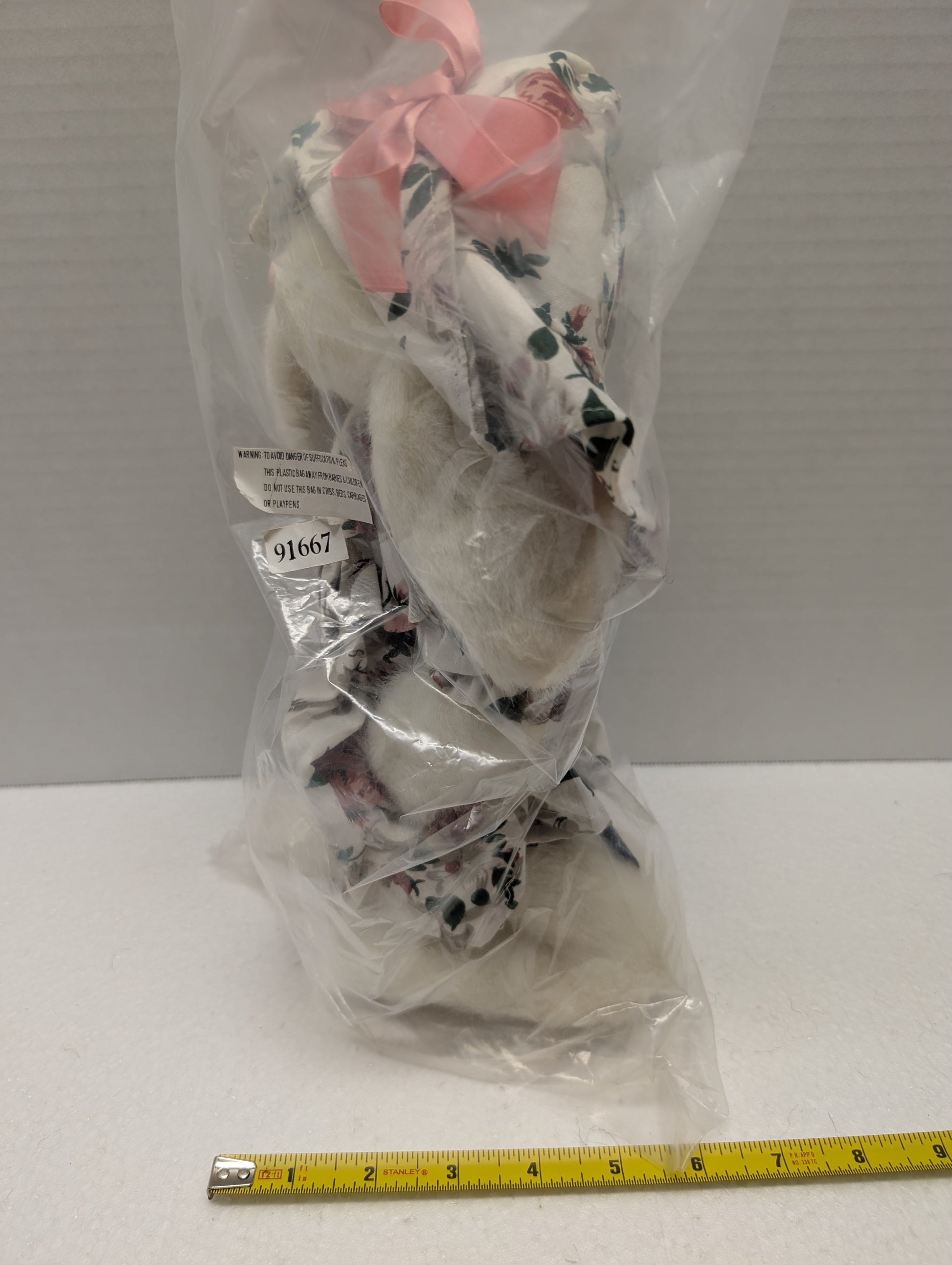 Boyds Hare Magnolia O'Hare  Floral dress  91667 image 7