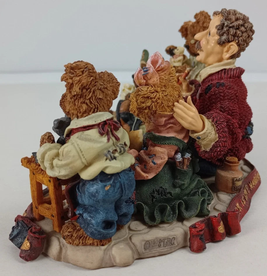 Boyds Bear Resin The Head Bean 227803 image 4