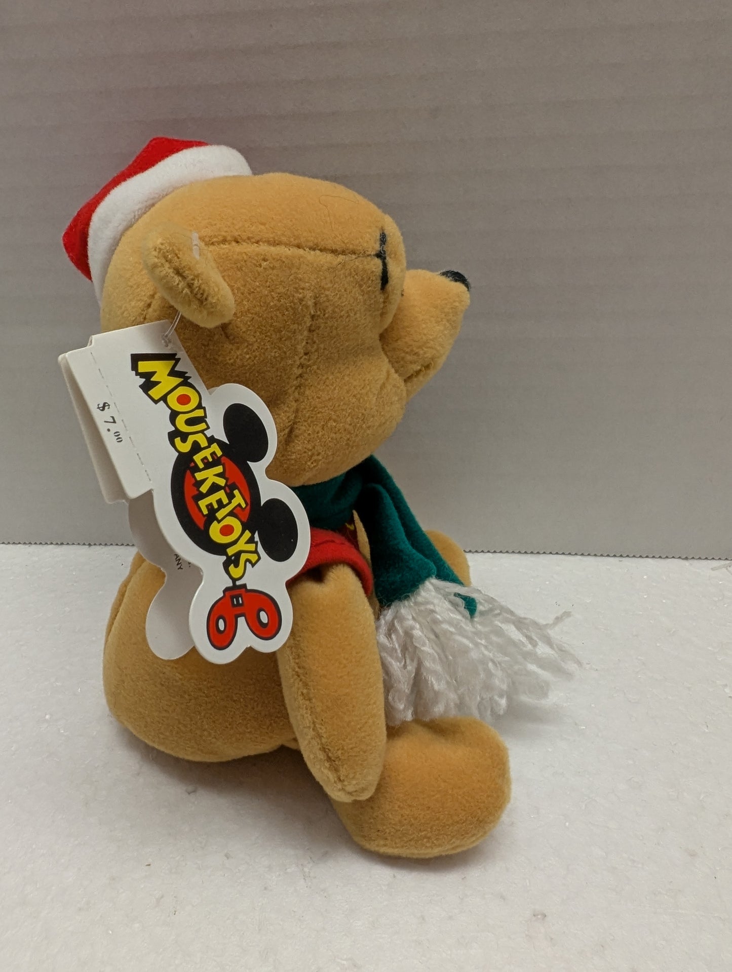 Disney Bean Bag Mini Bag Santa Pooh 8 122-19007 Mousetoys image 1